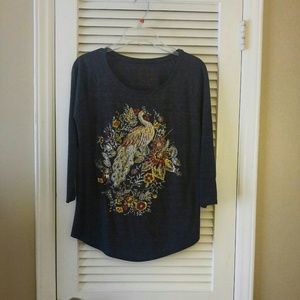 LUCKY BRAND GRAPHIC TEE SHIRT