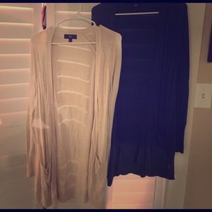 Knee length light weight sweater bundle!