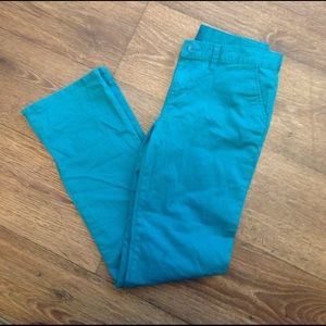 Teal color pants. Girls size 16. Faded glory.