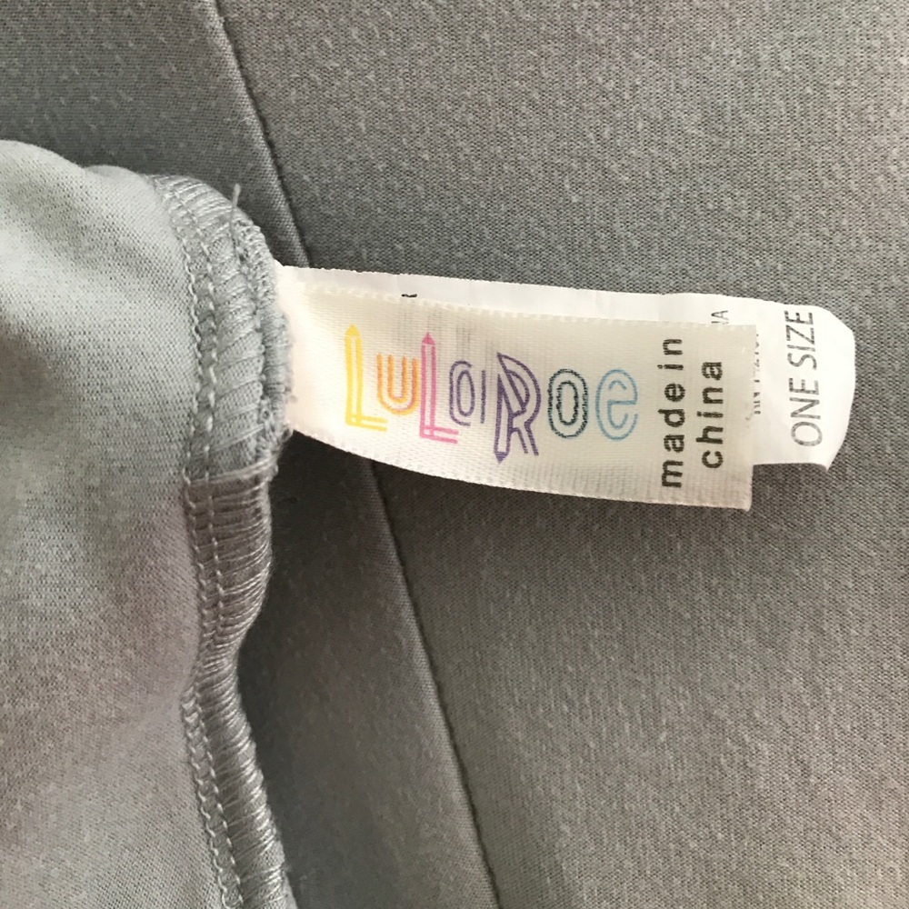 Lularoe grey onesize leggings