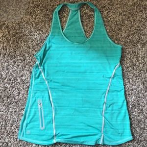 Athleta green workout tank