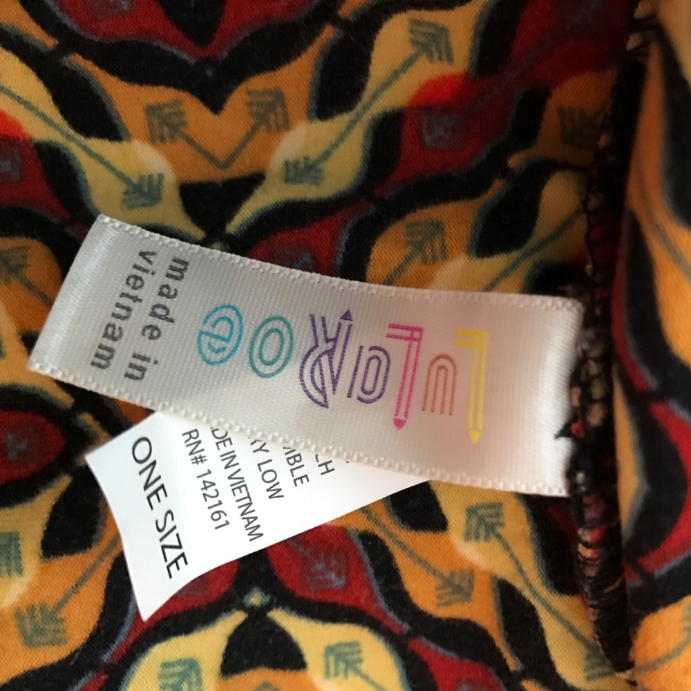 Lularoe print leggings one size