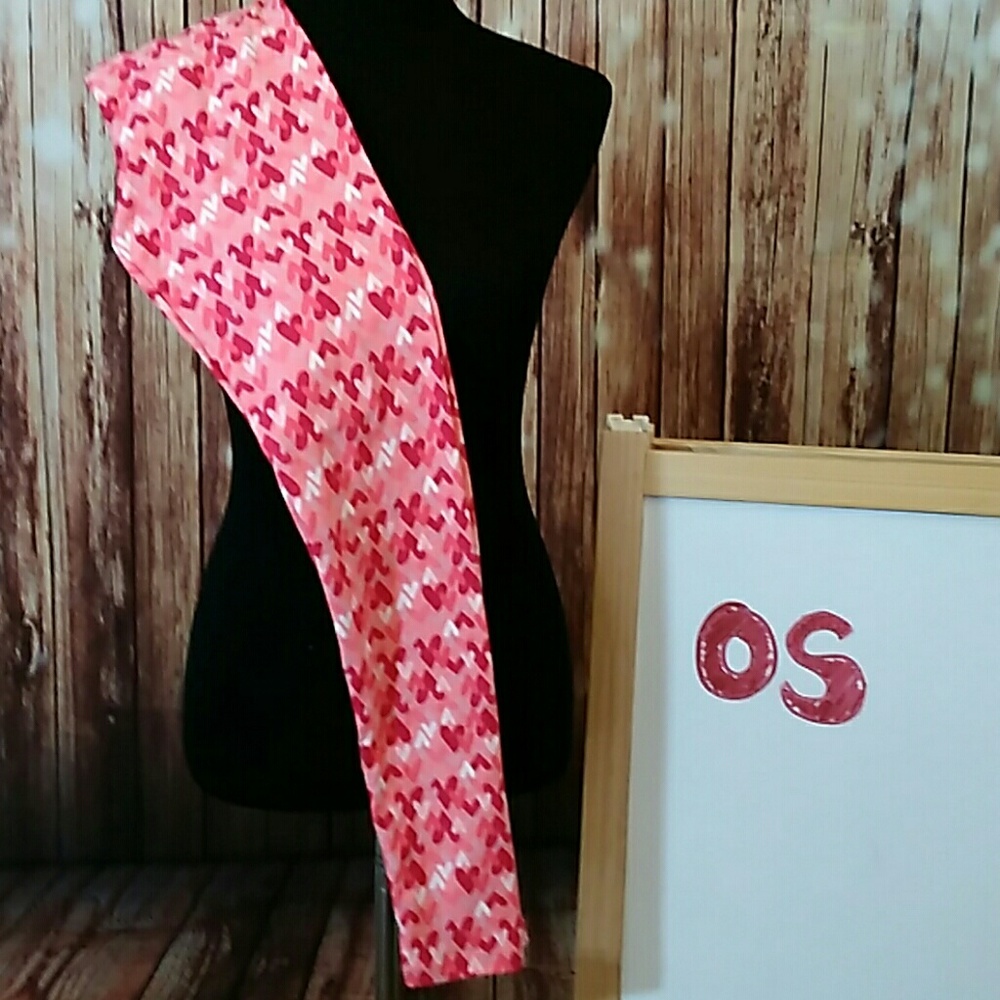 OS LuLaRoe Valentine's Leggings