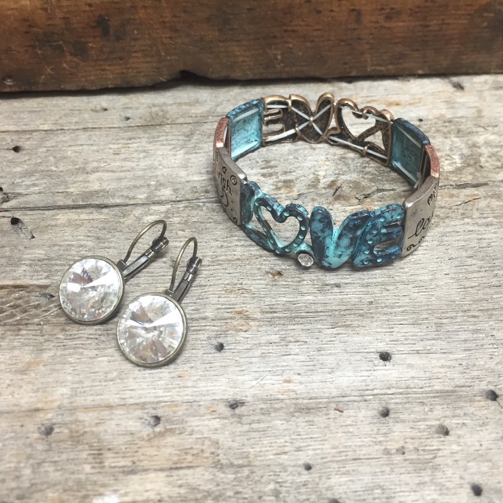 Love Bracelet & Earrings