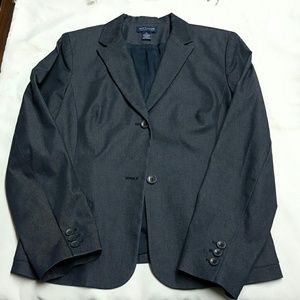 Navy/Grey Ann Taylor blazer size 6