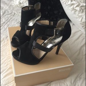 michaels kors strappy heels