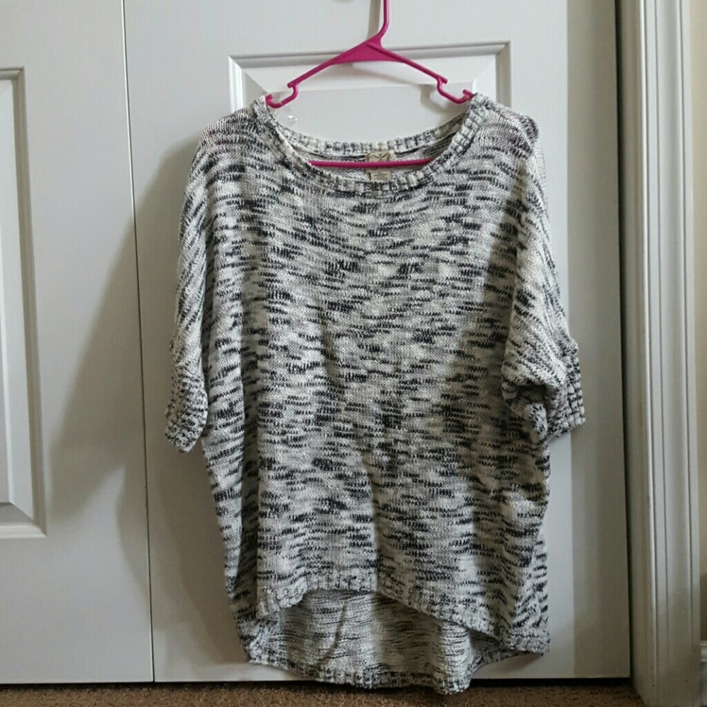 High low sweater