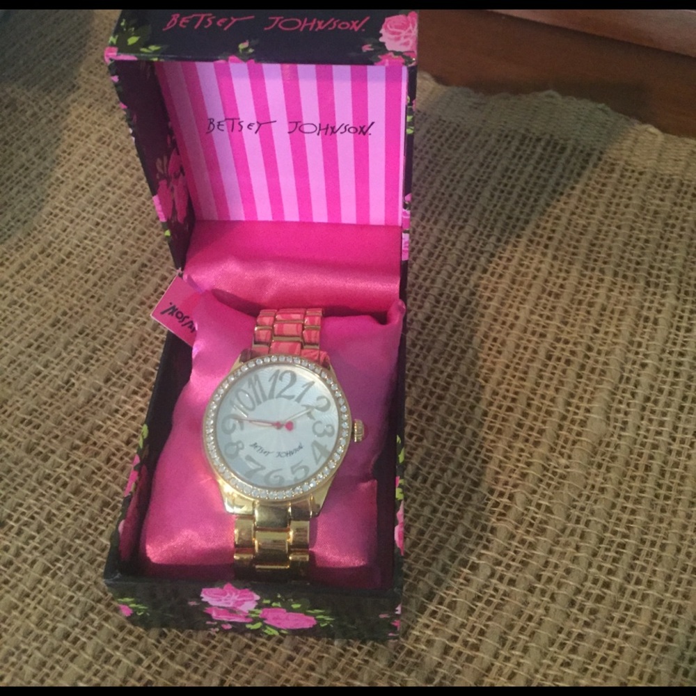 Betsey Johnson timepiece