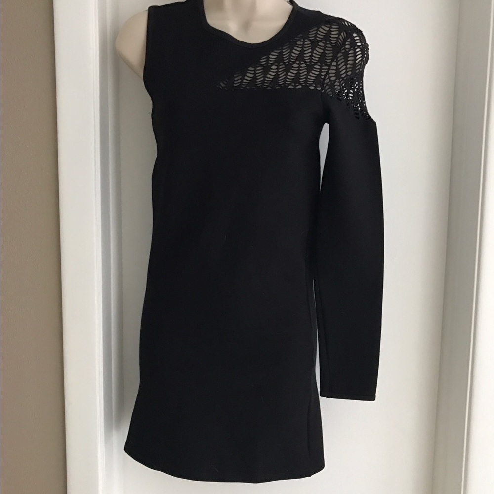 Super cute one sleeve dress from Zara