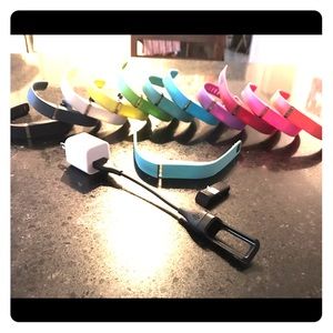 Fitbit with variety wristbands🌈