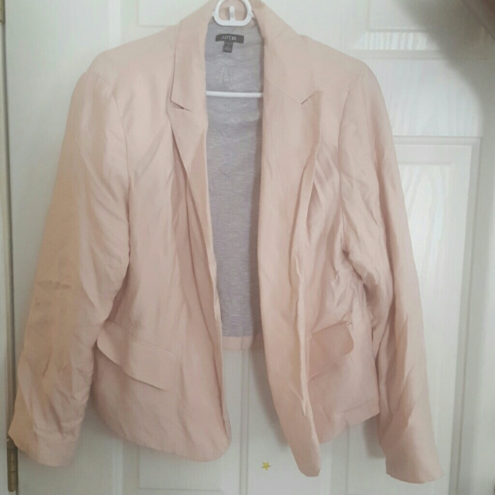 Light pink blazer