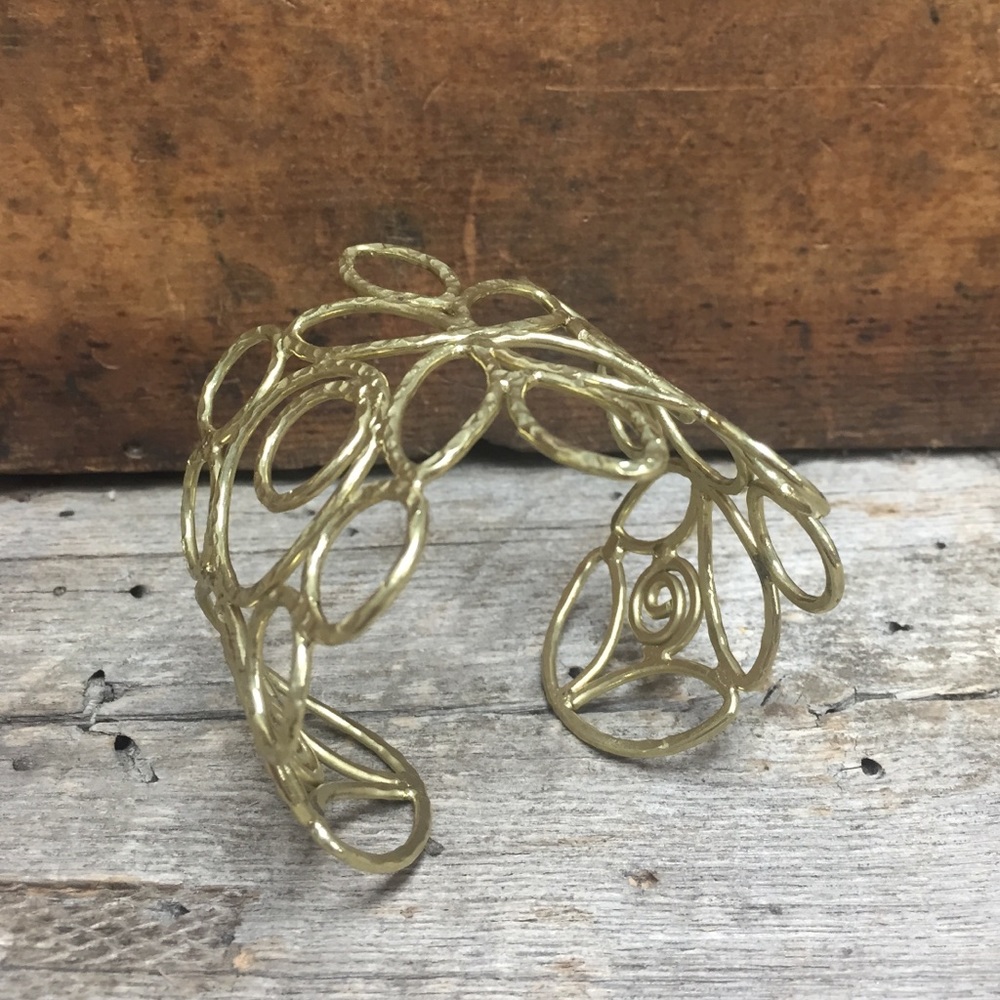 Boho Style Cuff Bangle