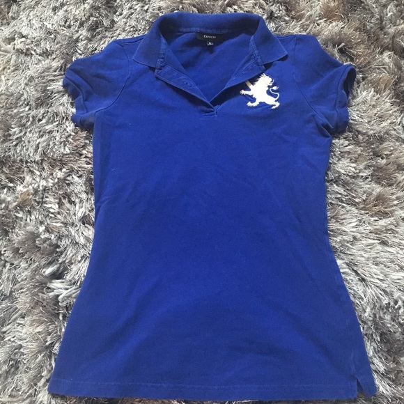 Express Tops - Women express blue T-shirt in S