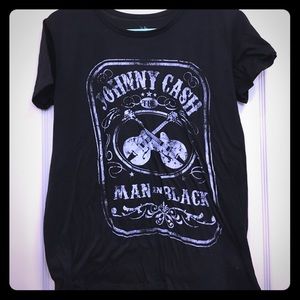 Johnny cash tee sz xl guc