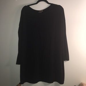 Piko Black Long Sleeve Tunic (Size Small)
