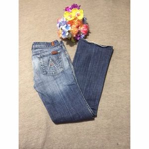 7 For All Mankind Woman's Bootcut Jeans