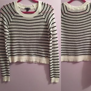 Kendal and Kylie striped sweater