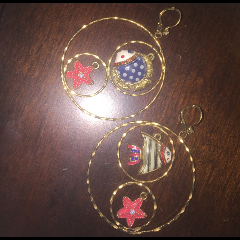 Betsey Johnson earrings
