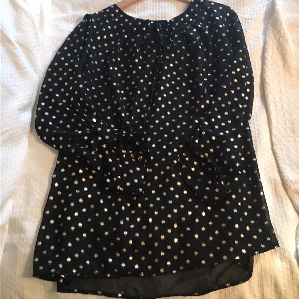 Sheer tunic