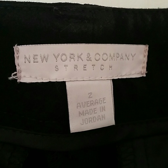 NY & Co size 2 black dress pants - Picture 2 of 2