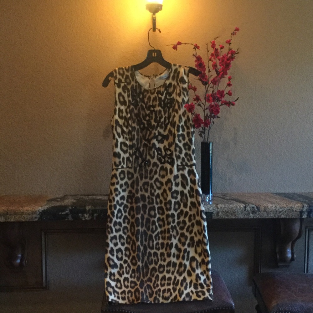 Blumarine Leopard dress.