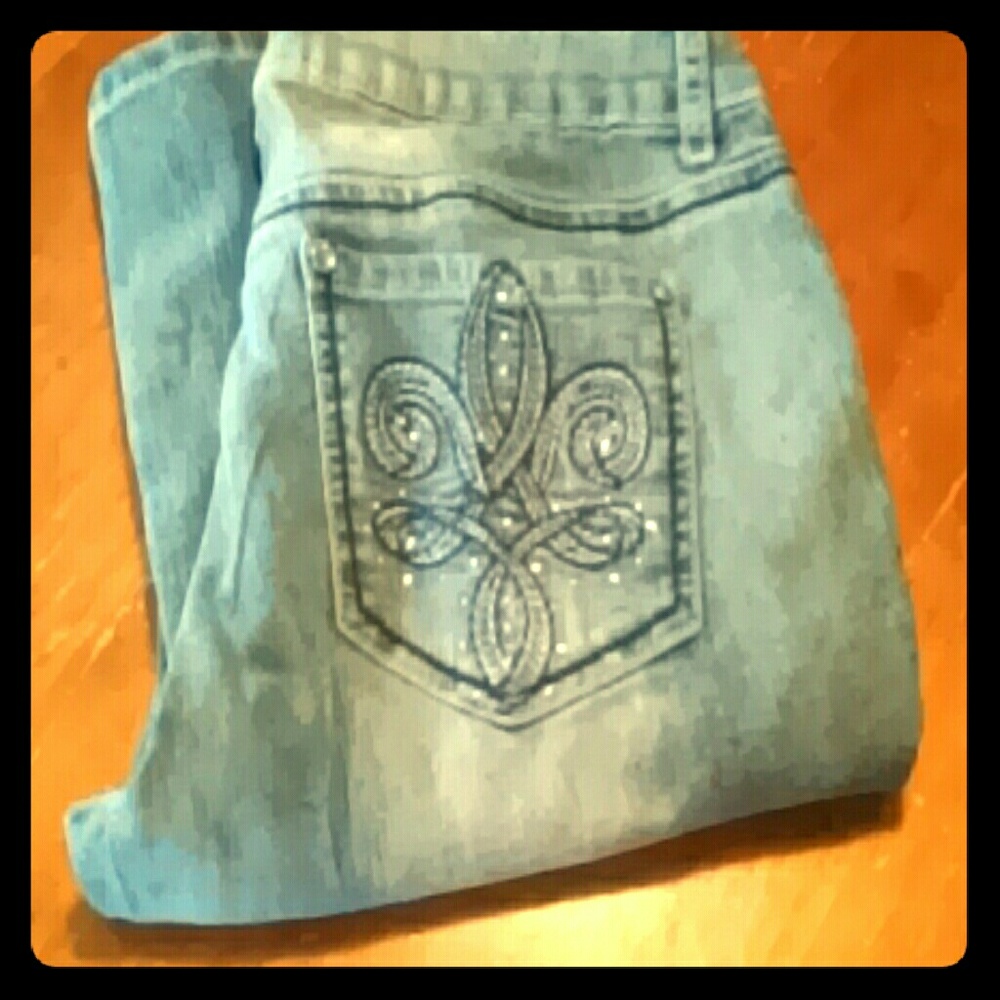 L.e.i. ashley lowrise  jeans