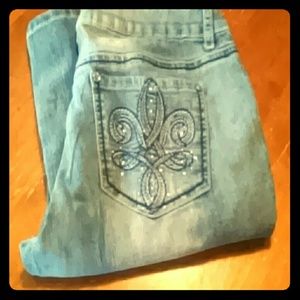 L.e.i. ashley lowrise  jeans