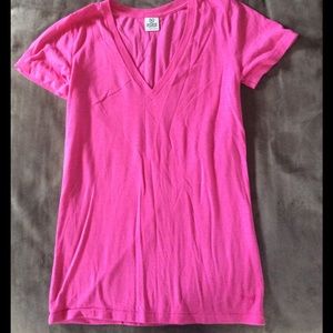 Victoria's Secret Pink V Neck T-Shirt