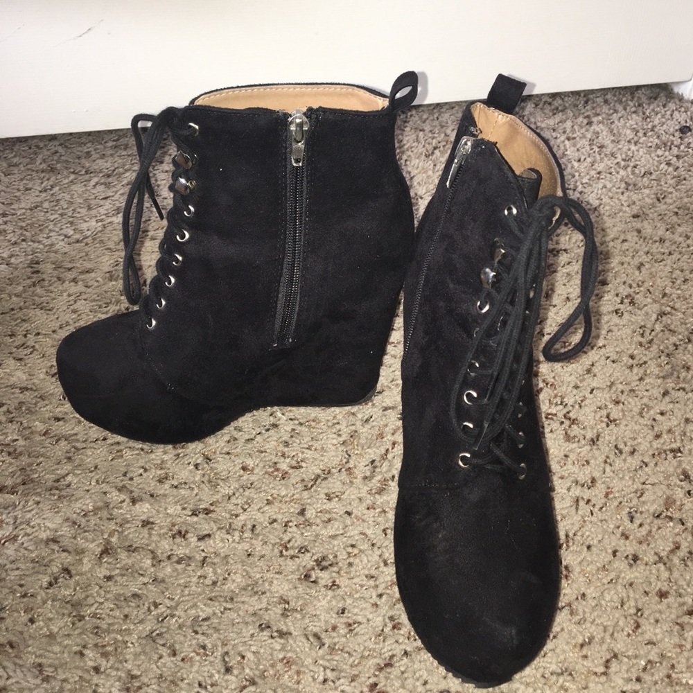 Wedge Booties