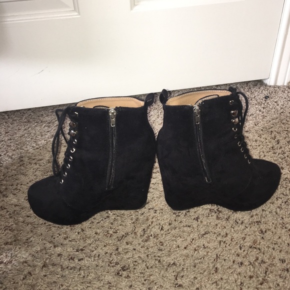 Wedge Booties - Picture 2 of 4