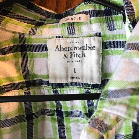 Abercrombie and Fitch long sleeve button up - Picture 3 of 3
