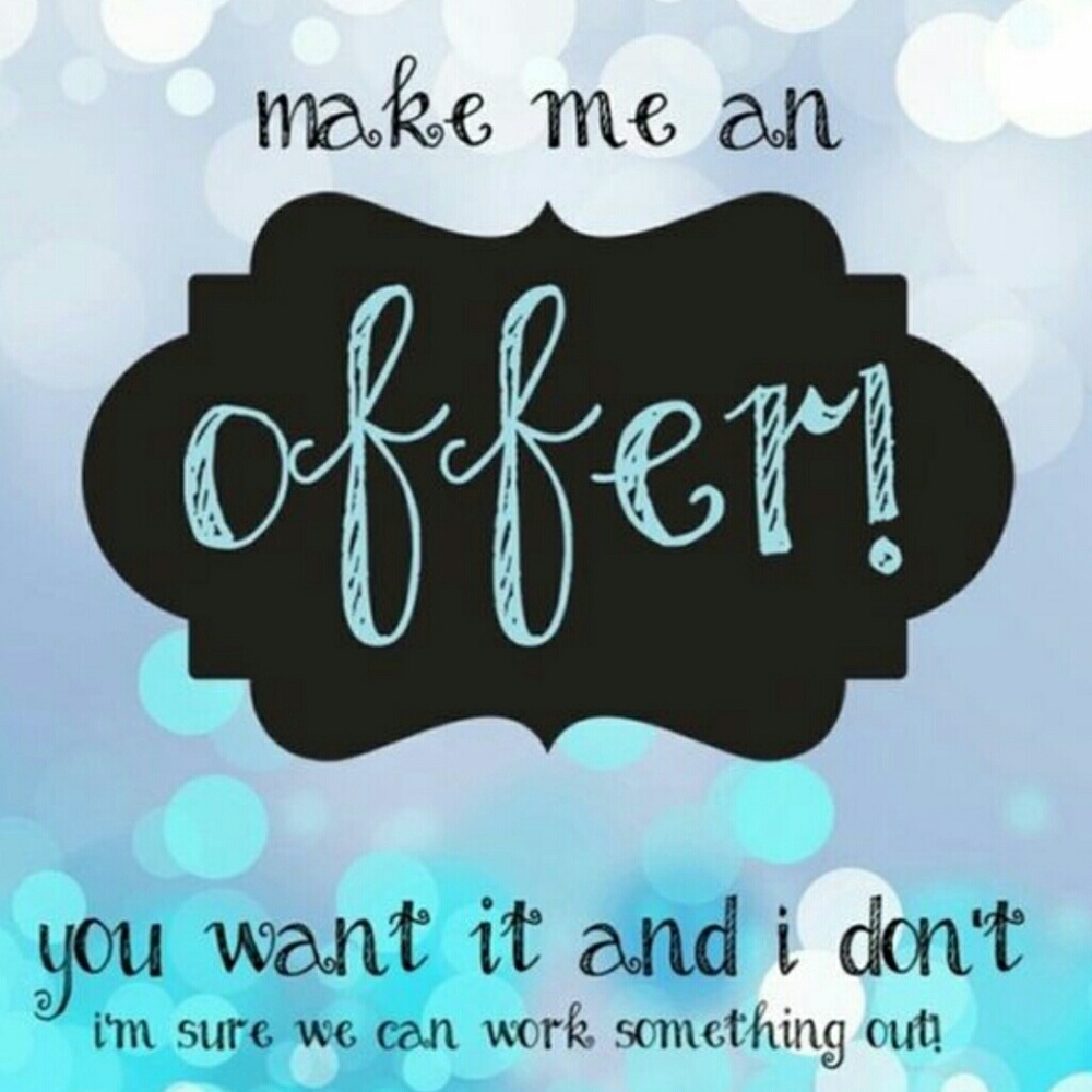 Dont like the price? Make an offer!