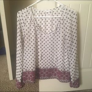 Loose bohemian top