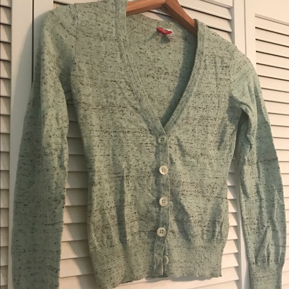 Mint Chocolate Chip Cardigan - Picture 2 of 3