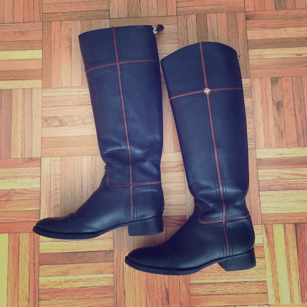 Tory Burch Riding Boots size 6
