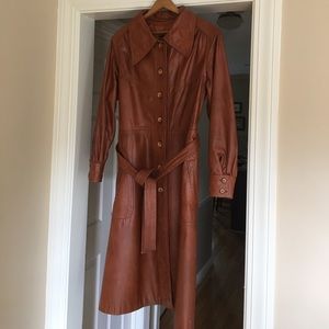 Vintage Leather Coat