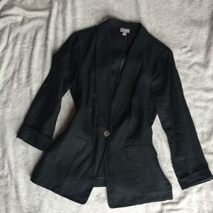 J. Jill 100% Linen Blazer