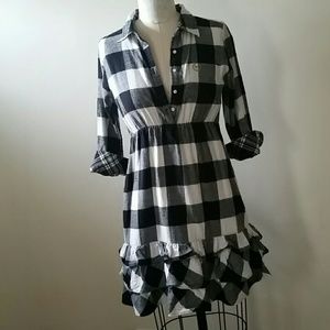 Victoria's Secret PINK plaid dress.
