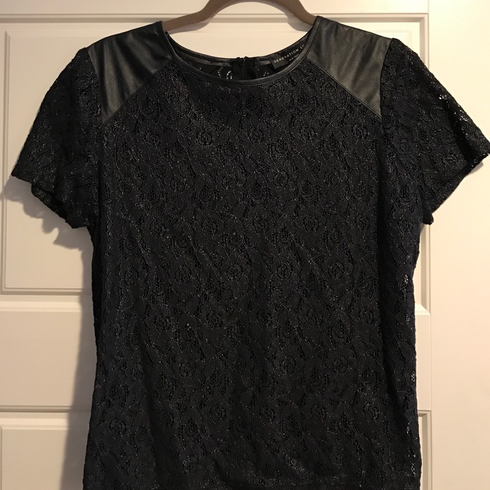 Generation Love -Short sleeve lace shirt