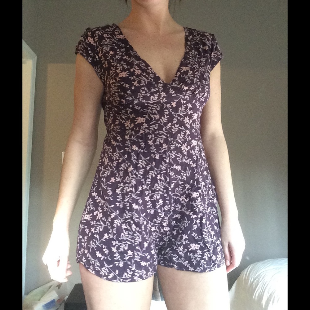 Kimchi Blue Floral Romper