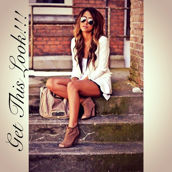 Report Shoes - New Report Wedge Booties