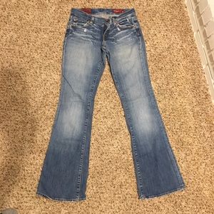 Blue 2 Flare Jeans