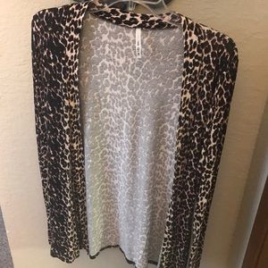Leopard cardigan