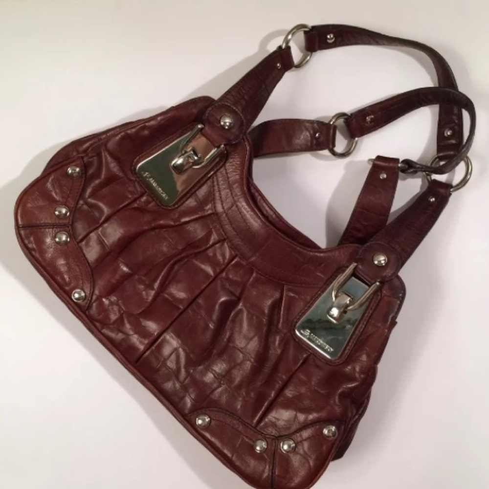 B. Makowsky hobo leather purse