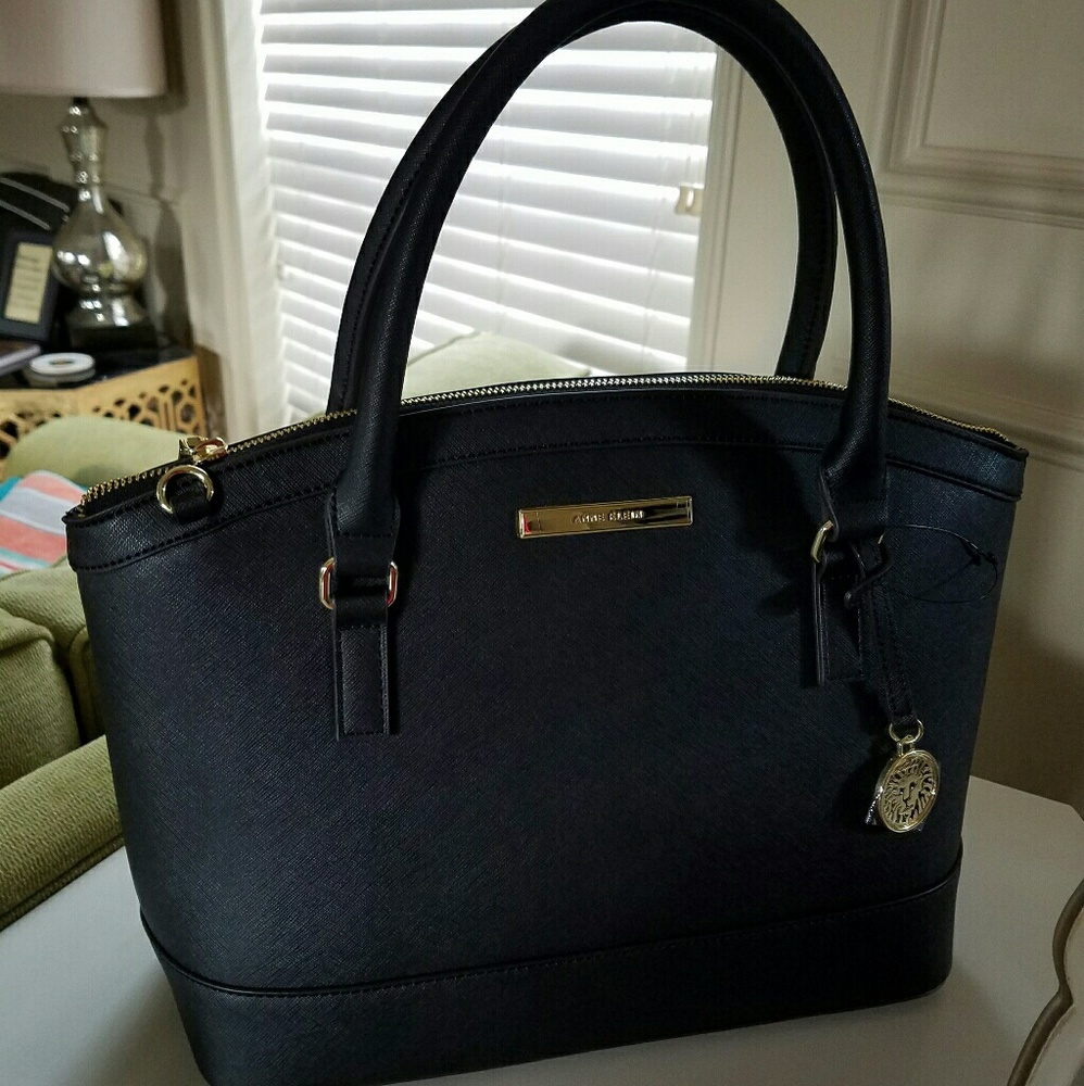 NWT Anne Klein black purse