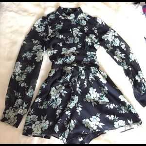 Floral romper