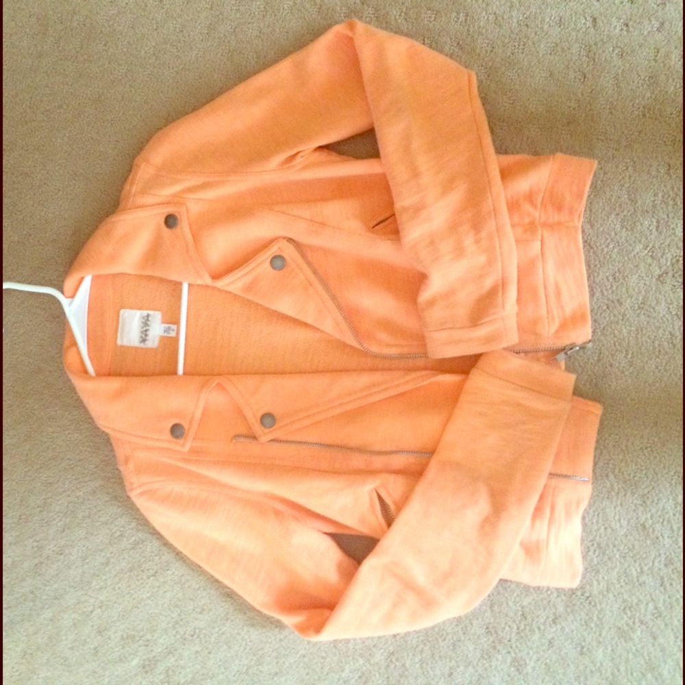 Yaya nom de plume light orange jacket