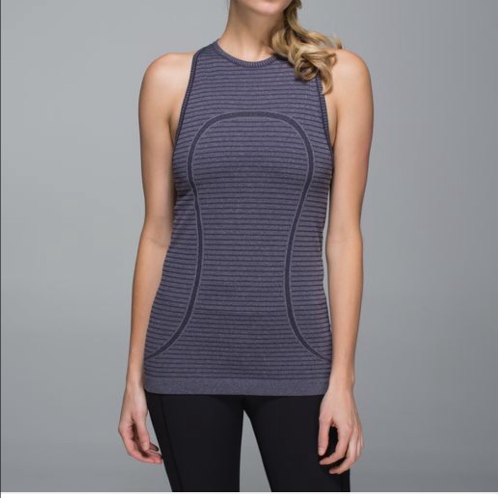 Lululemon high neck swiftly tank, 4.