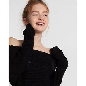 Express off the Shoulder Sweater