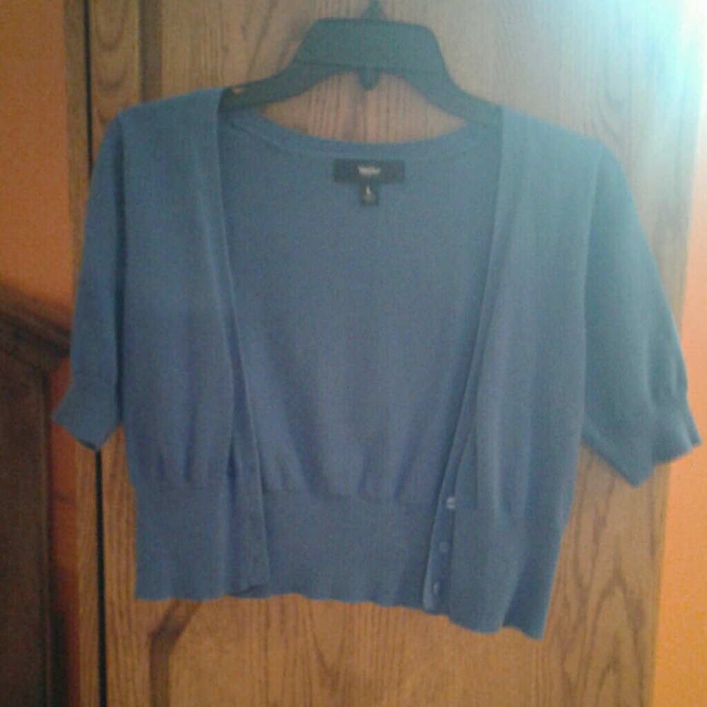 Massimo short blue cardigan